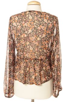 Blouse à manches longues L Stradivarius