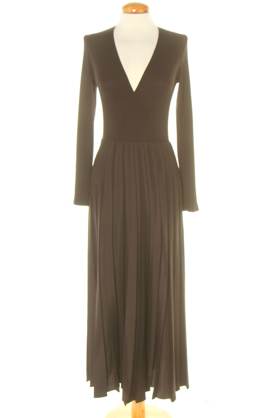 Robe casual Massimo Dutti de la taille XS, de couleur noir