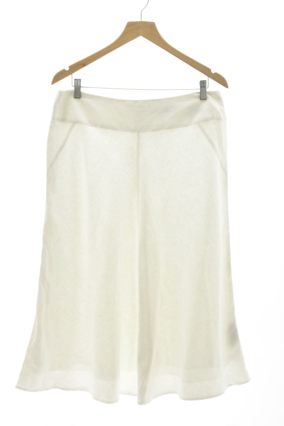 Jupe M&S de la taille 42, de couleur blanc