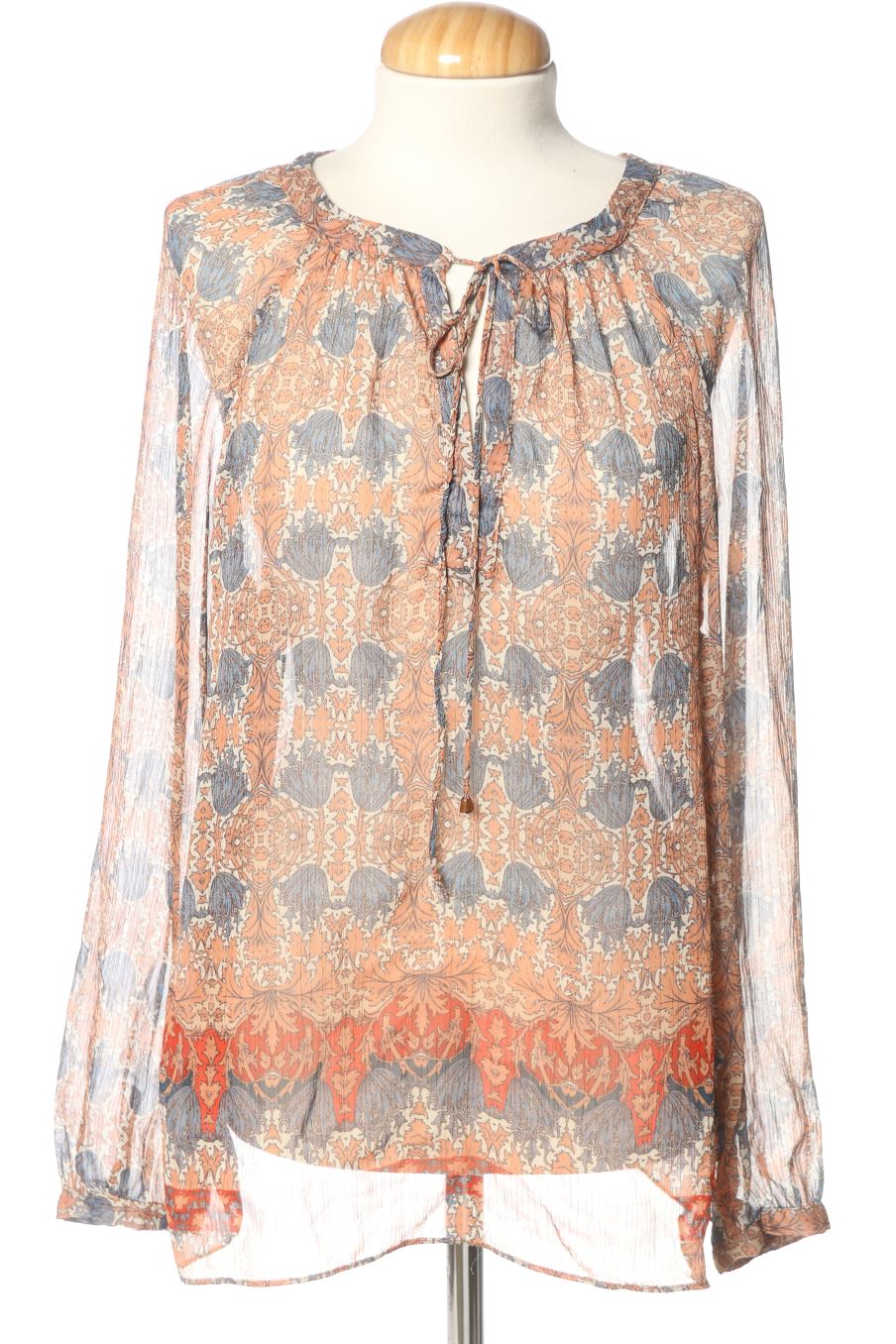 Blusa de manga larga de PERCENTIL de la talla XL, de color estampado