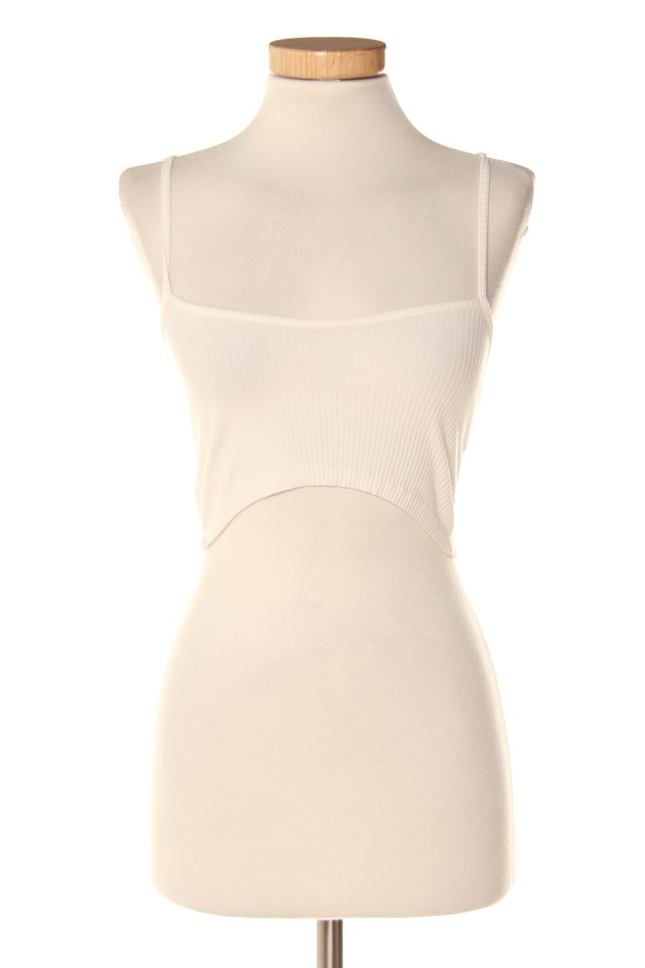 Top Pull & Bear de la taille S, de couleur blanc