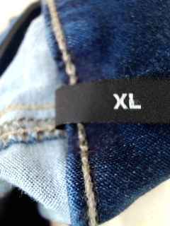 Jeans Calzedonia de la taille XL, de couleur bleu de denim