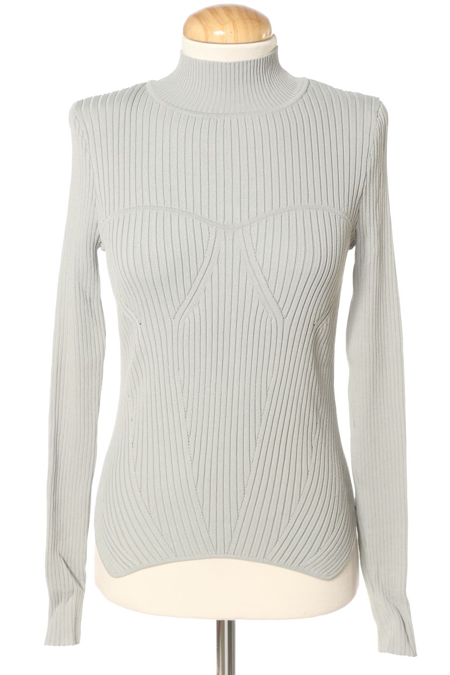 Pull Zara de la taille M, de couleur gris
