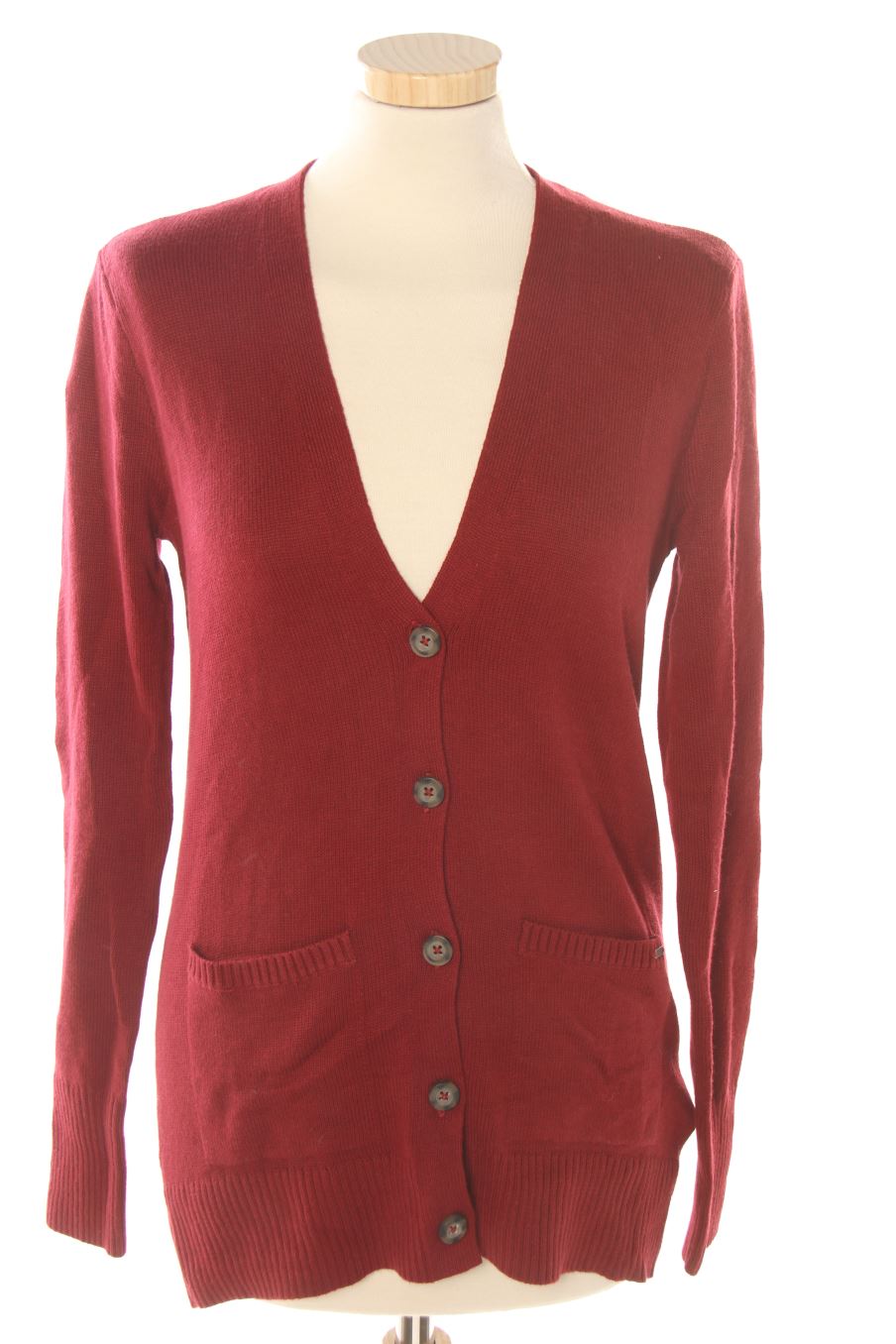 Cardigan von Hollister Größe S, Farbe Bordeaux, für