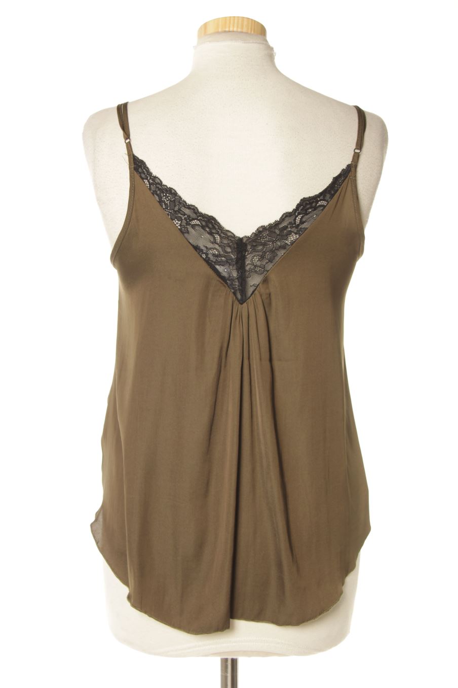 Top de Easy wear de la talla S, de color verde