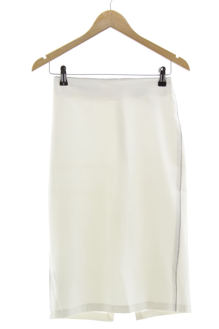 Falda de Mango de la talla 36, de color blanco