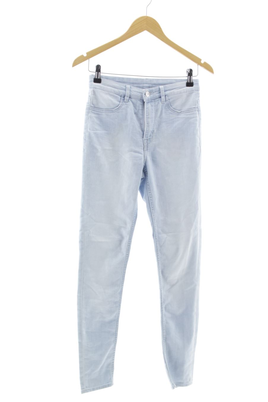 Vaquero de H&M de la talla 34, de color azul de ropa vaquera