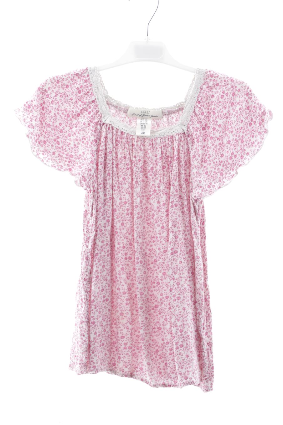 Blouse à manches courtes H&M de la taille 11 ans de seconde main