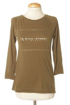 T-shirt à manches longues S Stradivarius, photo 1 sur 2