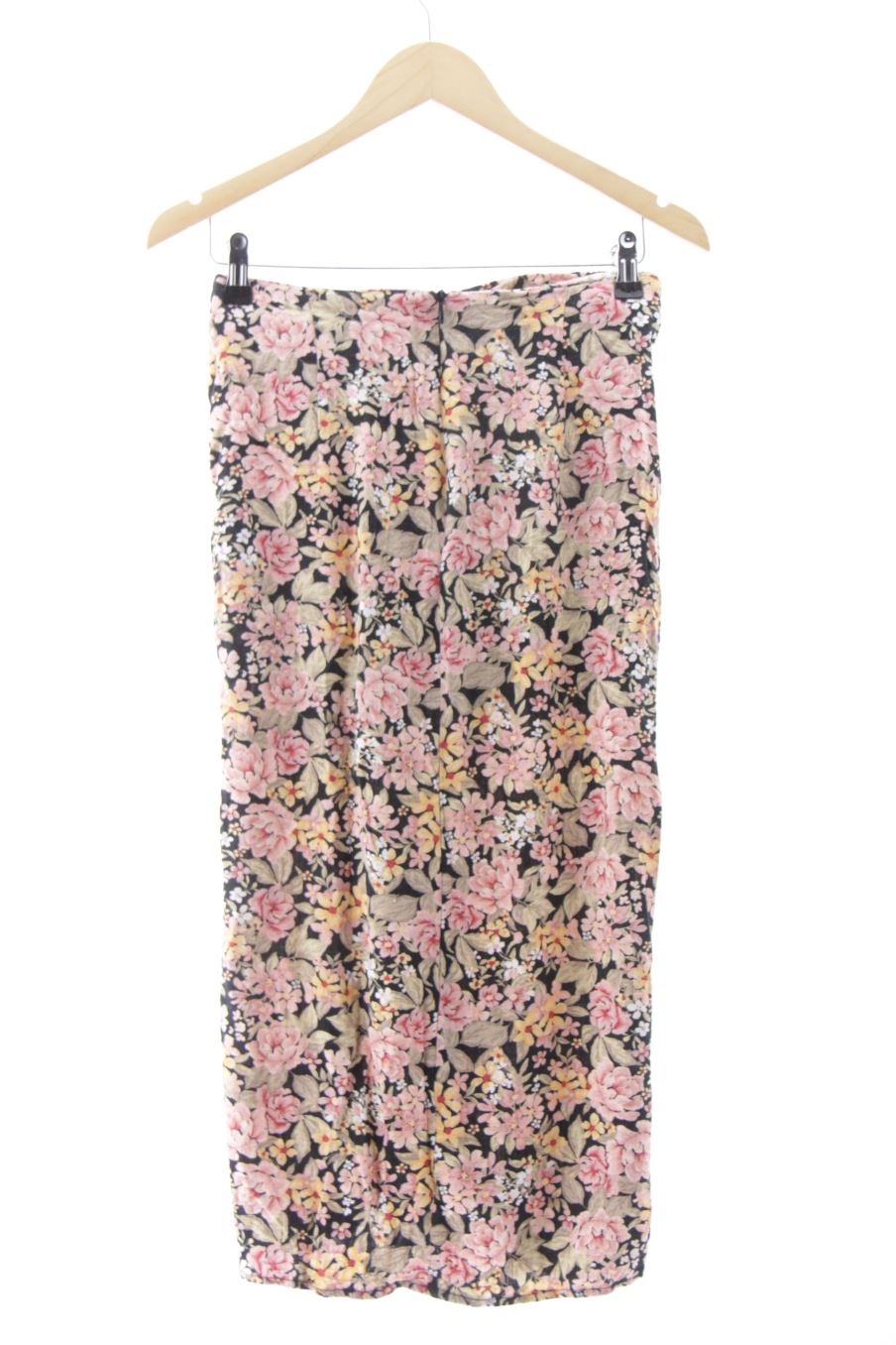 Falda de Stradivarius de la talla 38, de color flores