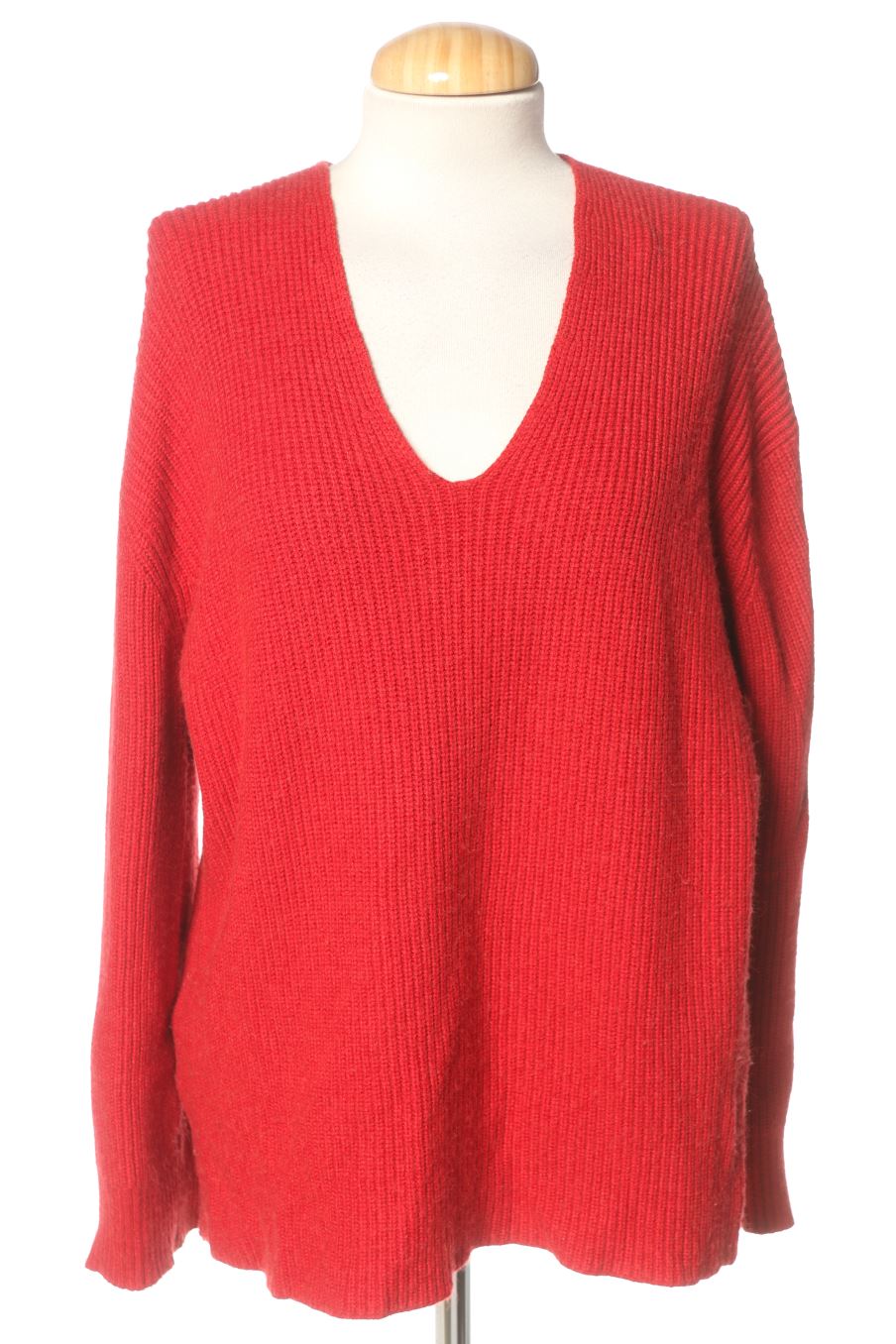 Pull Mango de la taille S, de couleur rouge