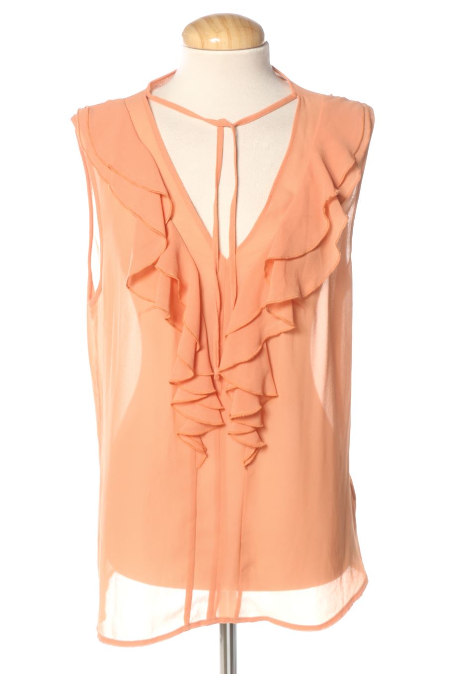 Blusa de manga corta de Mint & Berry de la talla 40, de color naranja