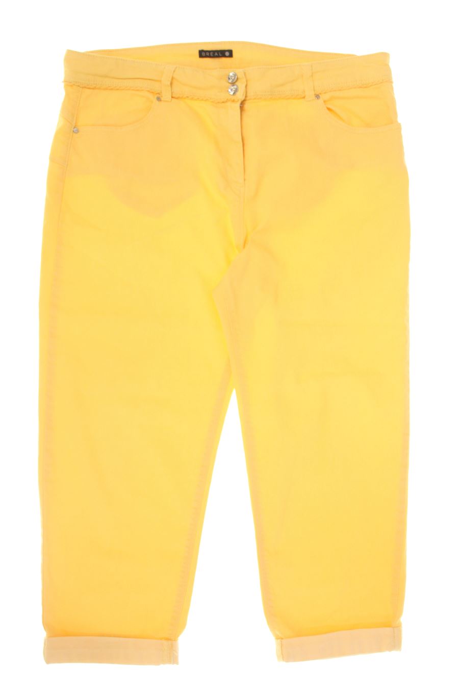 Jeans Bréal Collection de la taille 44, de couleur jaune de denim