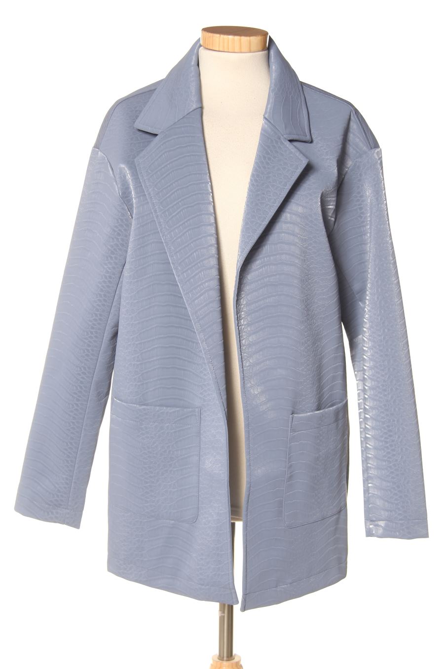 Blouson Threadbare de la taille M, de couleur bleu de synthétique