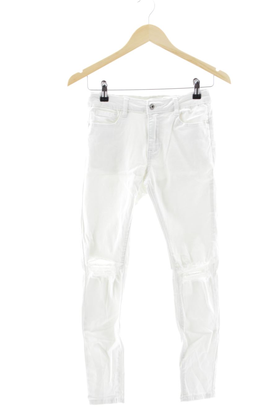 Vaqueros de PERCENTIL de la talla 38, de color blanco de ropa vaquera