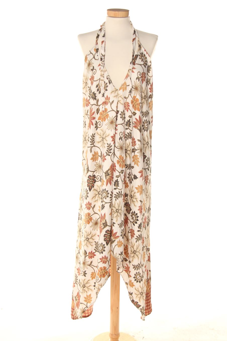 Vestido casual de PERCENTIL de la talla L, de color flores de seda