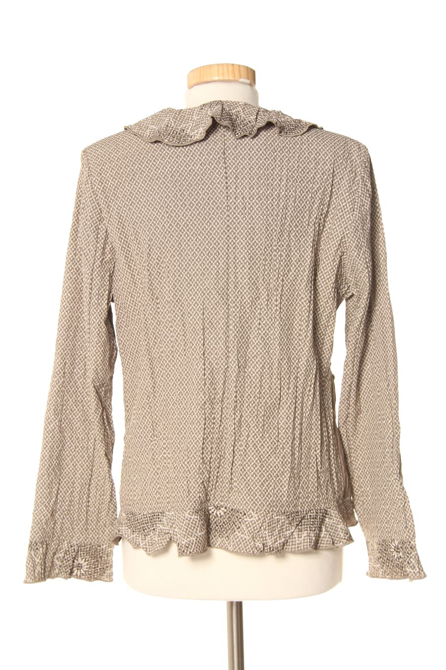 Langärmelige Bluse von Armand Thiery Größe 38, Farbe Grau, für