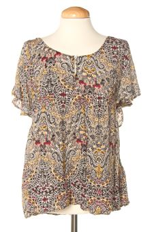 Blusa de manga corta S Stradivarius, foto 1 de 2