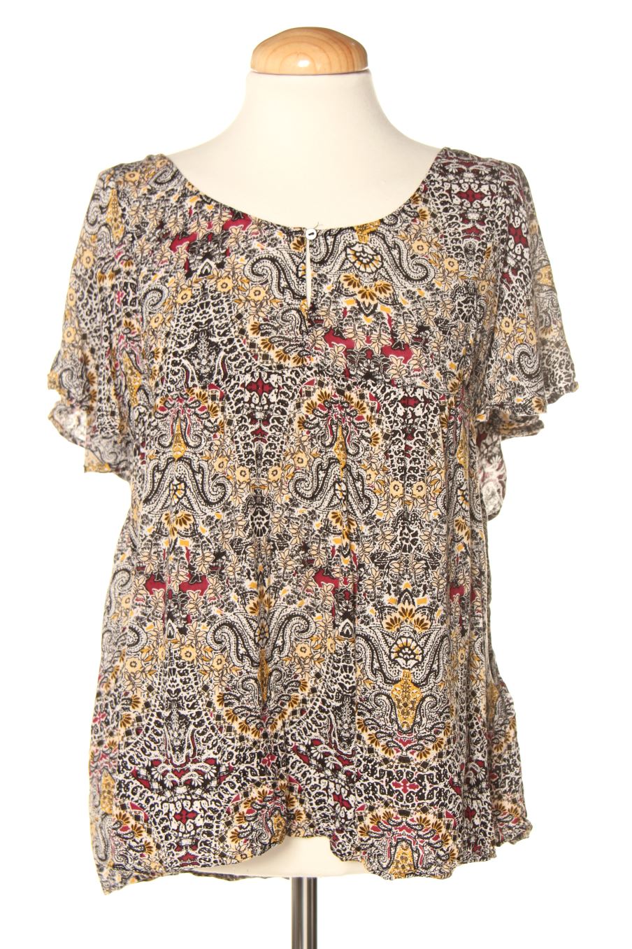 Blusa a maniche corte de Stradivarius de la talla S, de color stampato