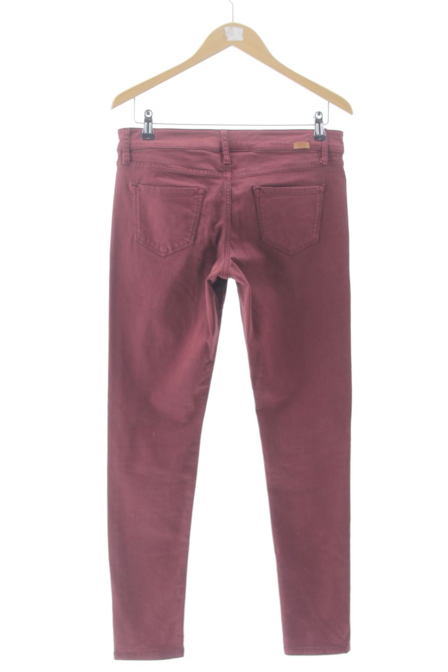 Jeans von Massimo Dutti Größe 40, Farbe Bordeaux, aus Jeanskleidung für