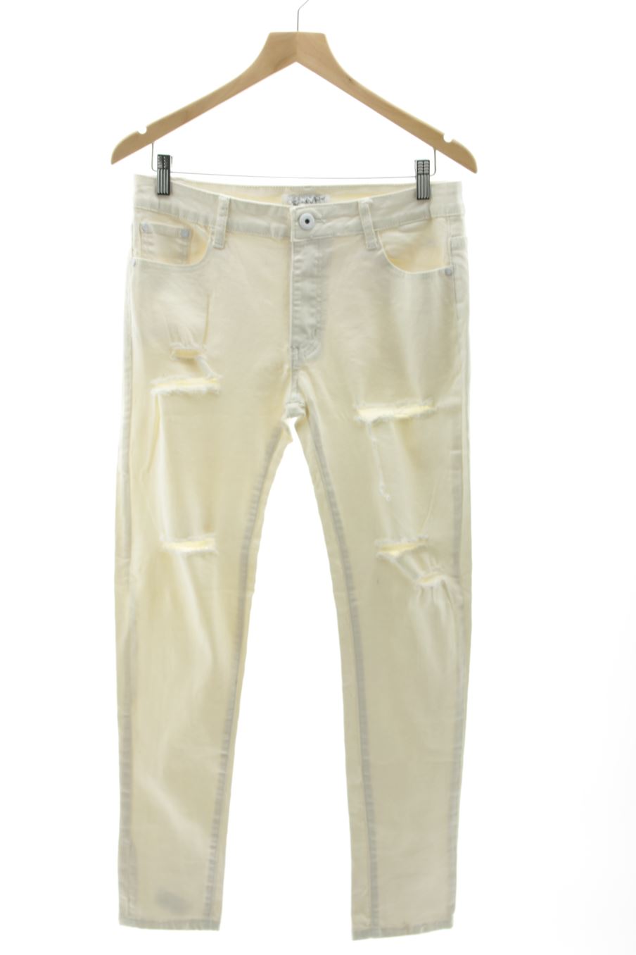 Jeans Nove & Nove de la taille 46, de couleur beige de denim