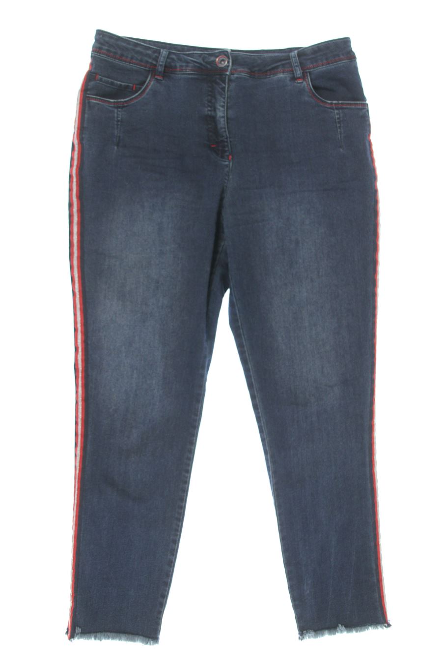 Vaqueros de Punto roma de la talla 46, de color azul de ropa vaquera