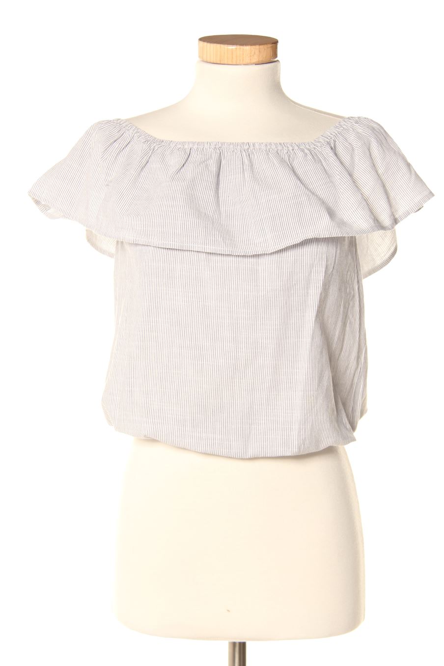 Blouse à manches courtes Melville de la taille S, de couleur rayures