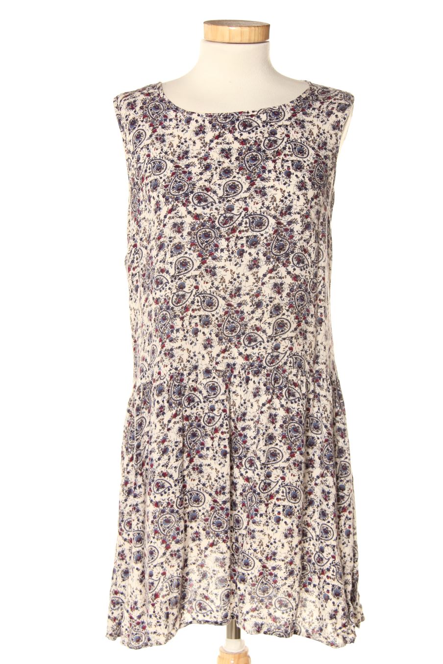 Vestido casual de natura de la talla S, de color estampado