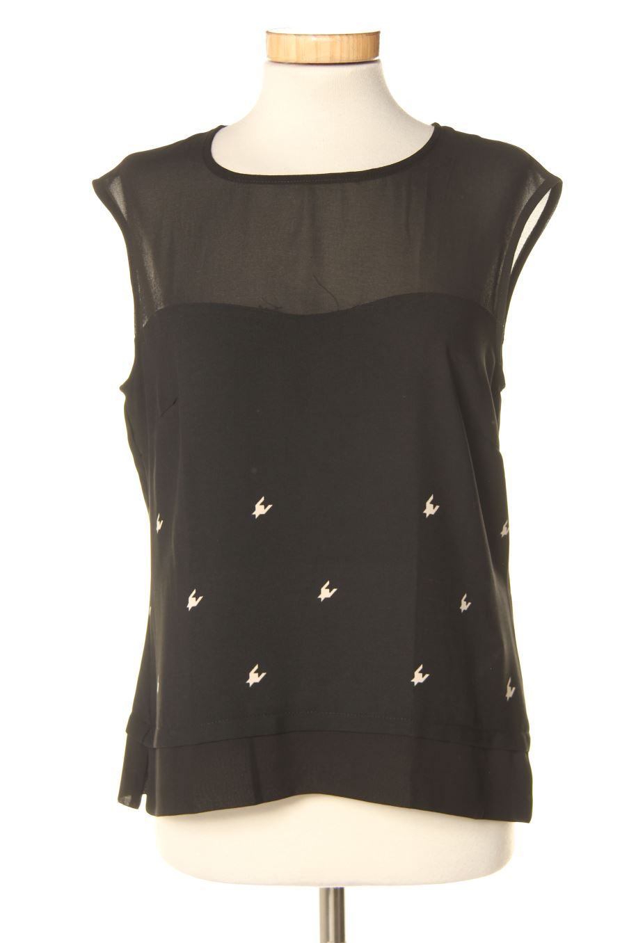 Top Dandara de la taille XS, de couleur noir