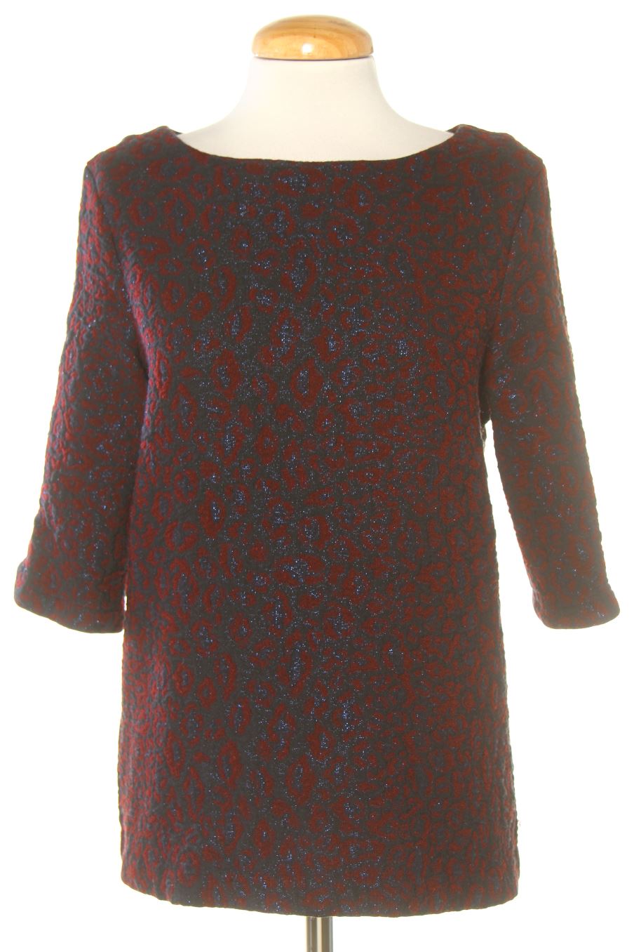 Langärmelige Bluse von Promod Größe 42, Farbe Aufdruck, für