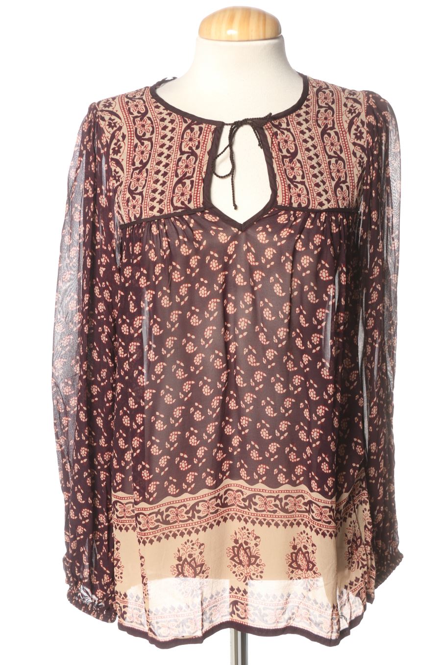 Blusa a maniche lunghe de Zara de la talla XS, de color stampato