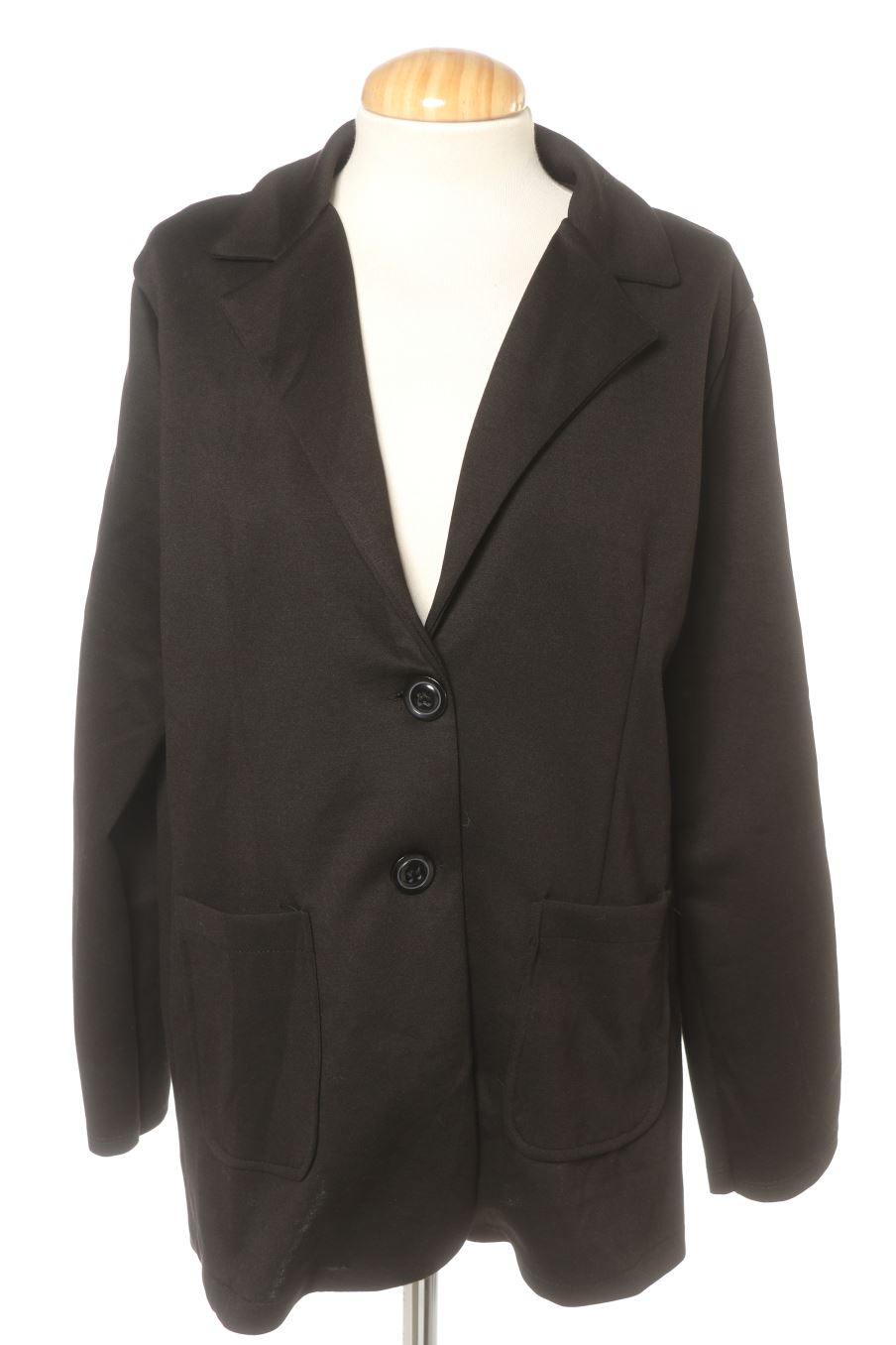 Blazer Ropa & Co de la taille L, de couleur noir