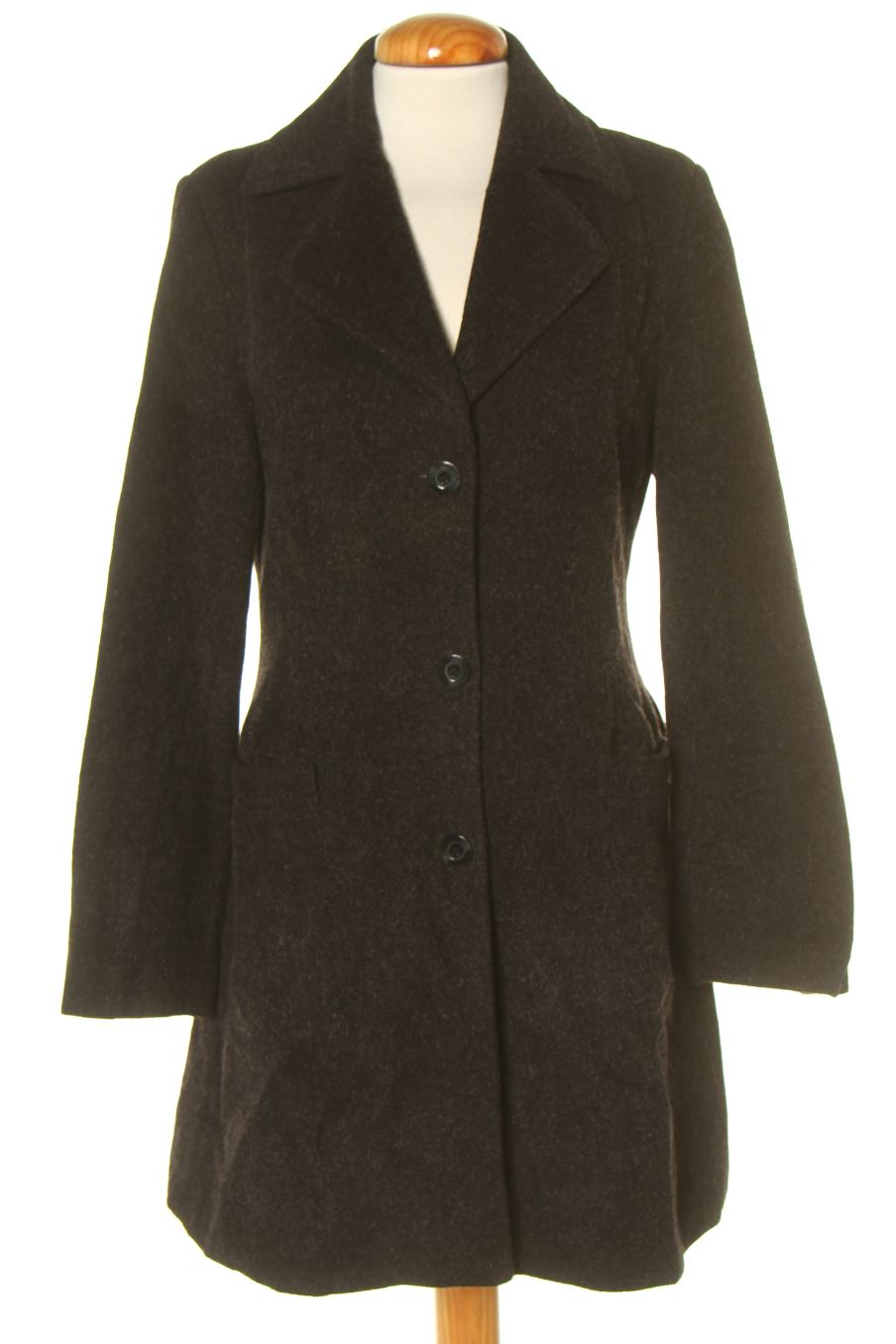 Manteau Naf Naf de la taille 40, de couleur noir