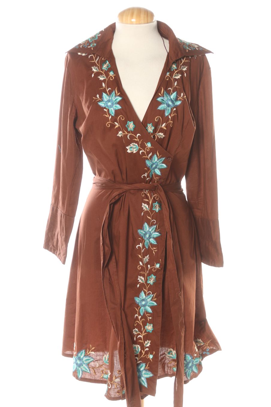 Robe casual Must couture de la taille 38, de couleur marron