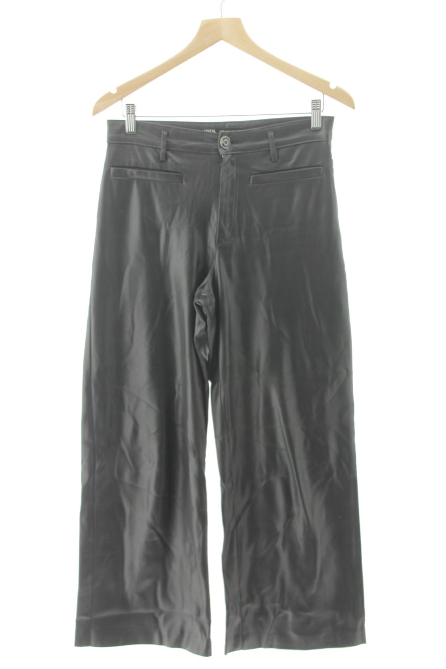 Pantalon Zara de la taille XS, de couleur noir