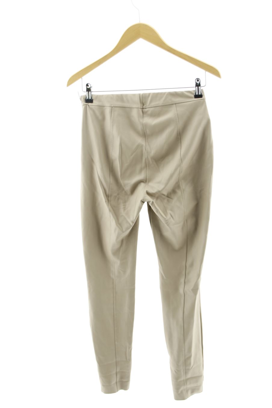 Pantalon Amisu de la taille S, de couleur beige de synthétique