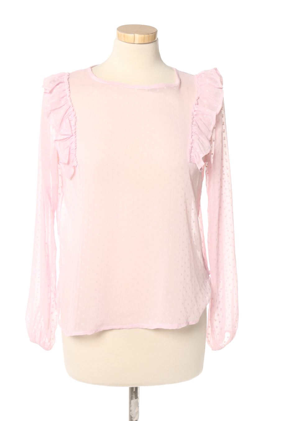 Blouse à manches longues Celop de la taille XS, de couleur rose