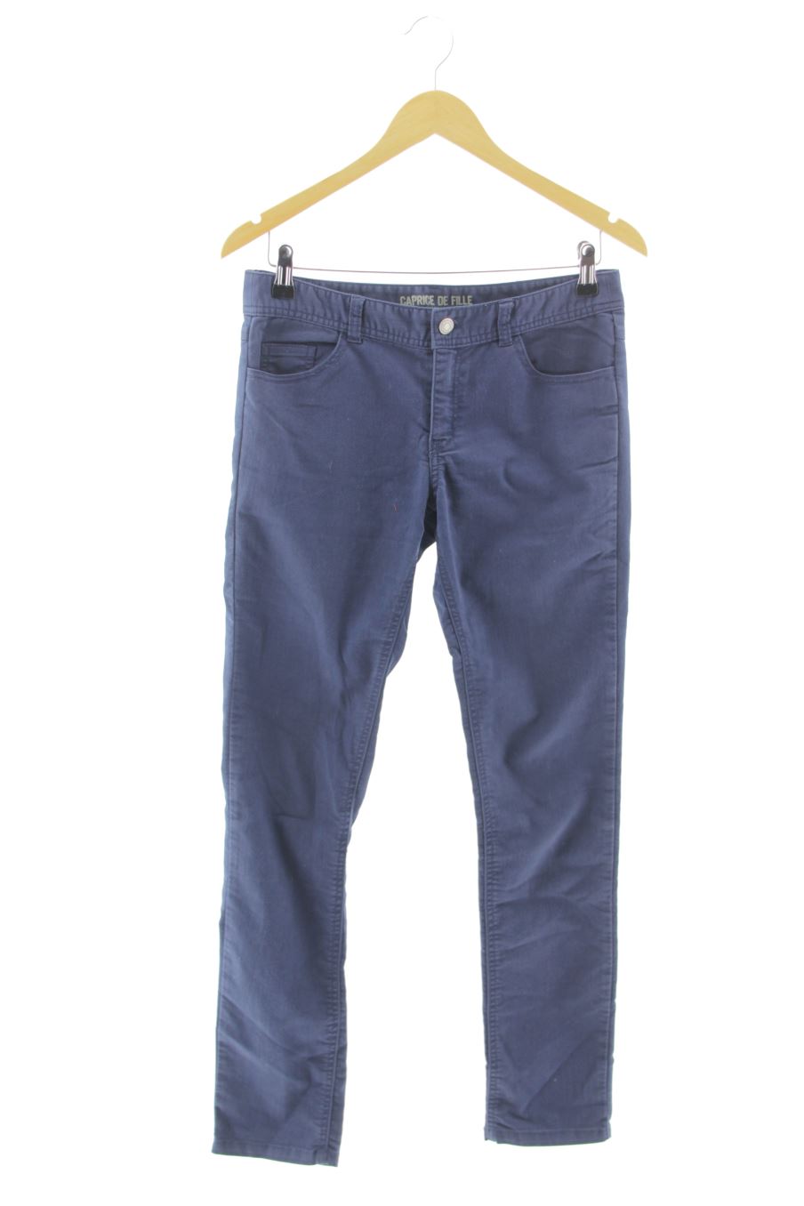 Jeans Caprice de fille de la taille 16 ans de denim de seconde main