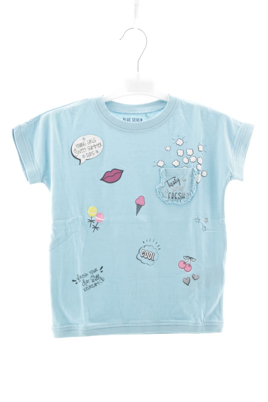 T-shirt Blue seven de la taille 7 ans de seconde main