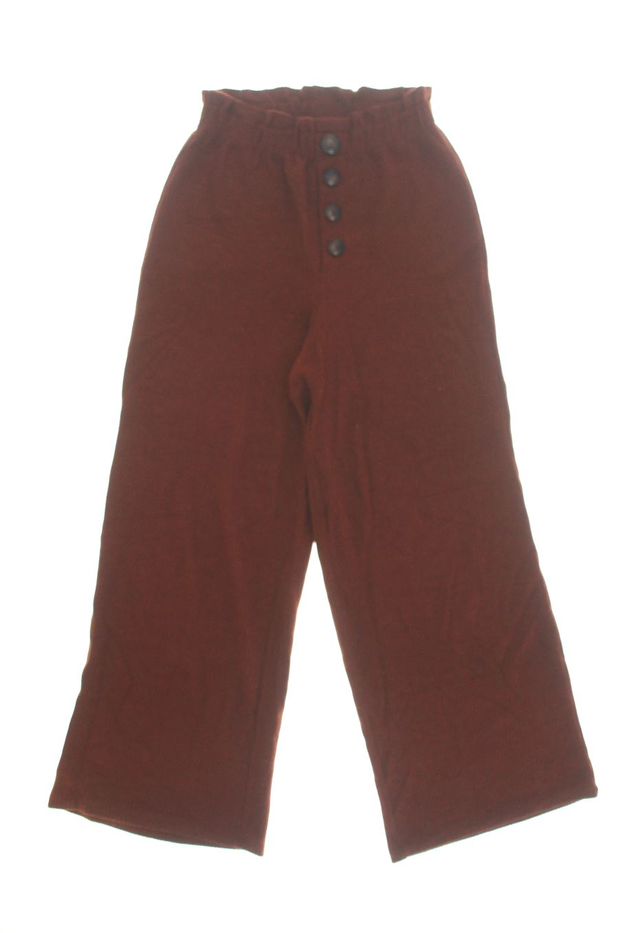 Pantalon Casual Stradivarius de la taille XS, de couleur marron