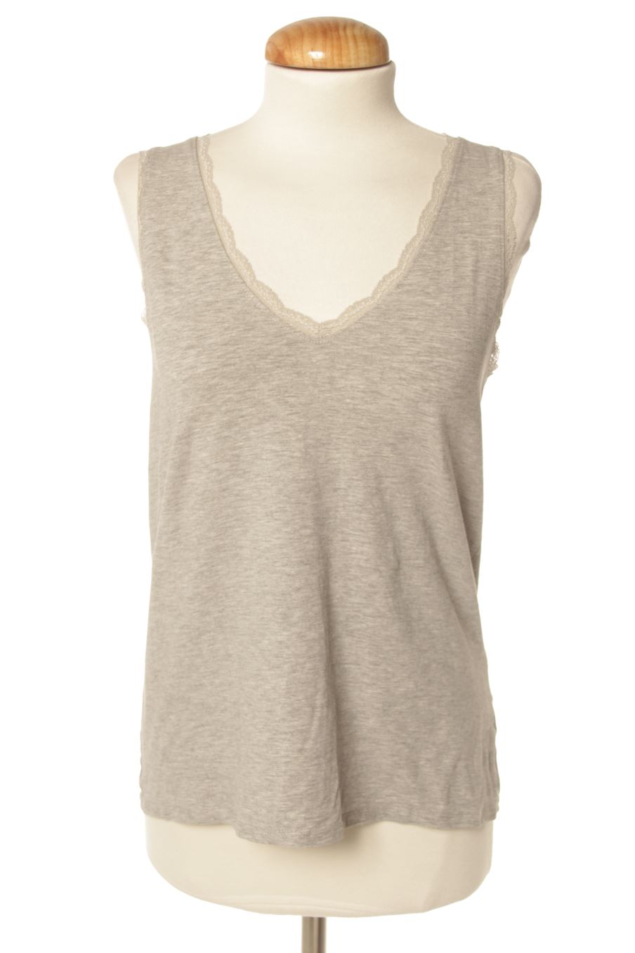 Camiseta sin mangas de Women'secret de la talla S, de color gris