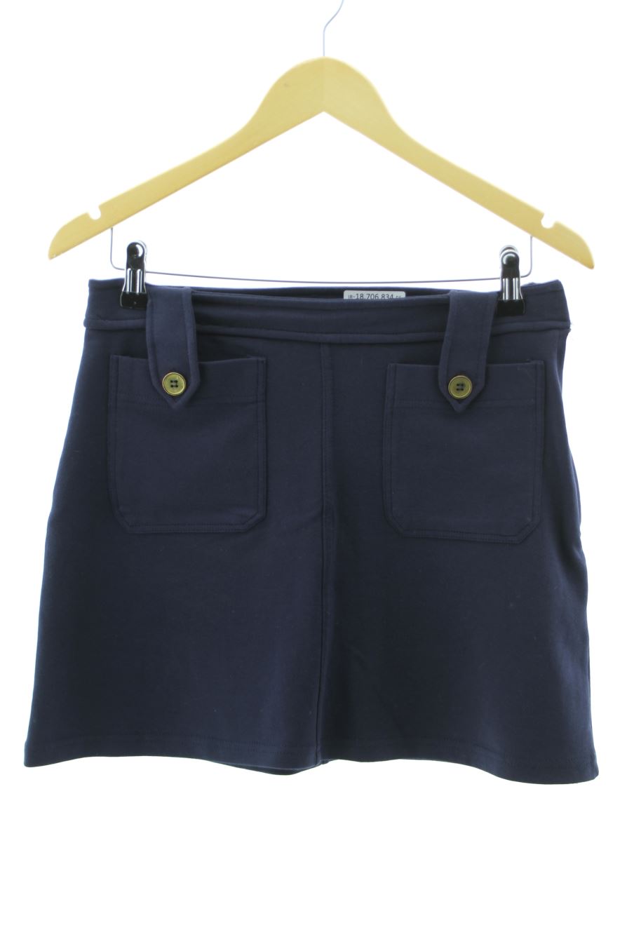 Falda de H&M de la talla S, de color azul marino