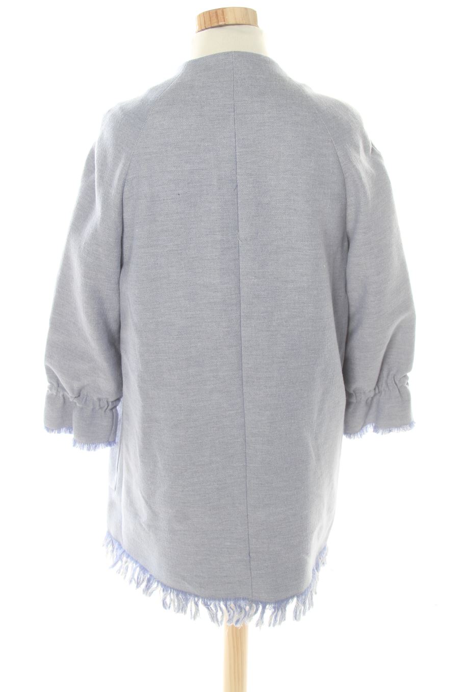 Abrigo de Zara de la talla S, de color azul
