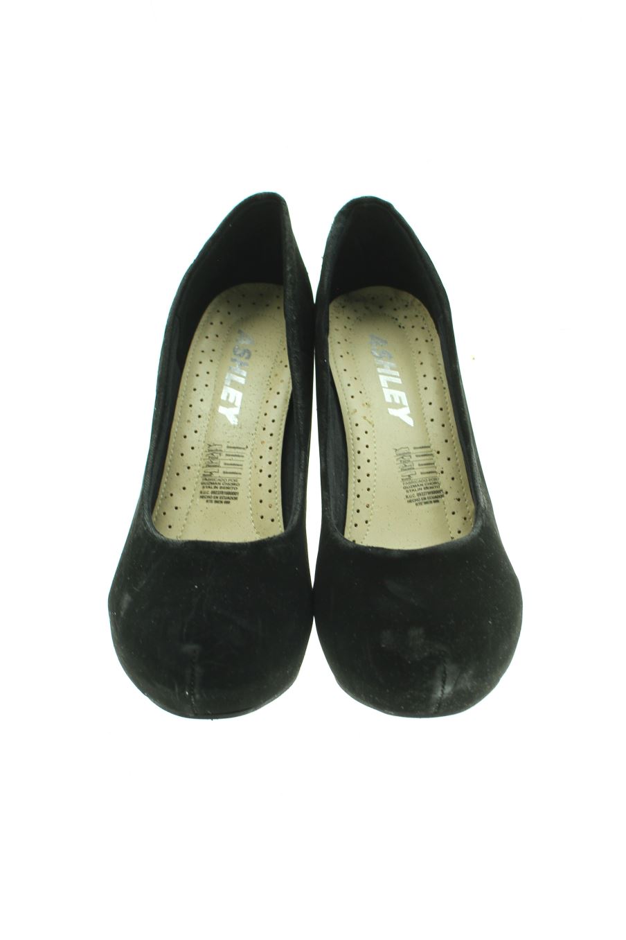 Zapatos de tacon de ASHLEY de la talla 38, de color negro de