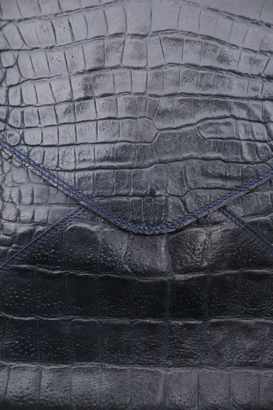 Bolso de Mano Azul Marino de Acosta