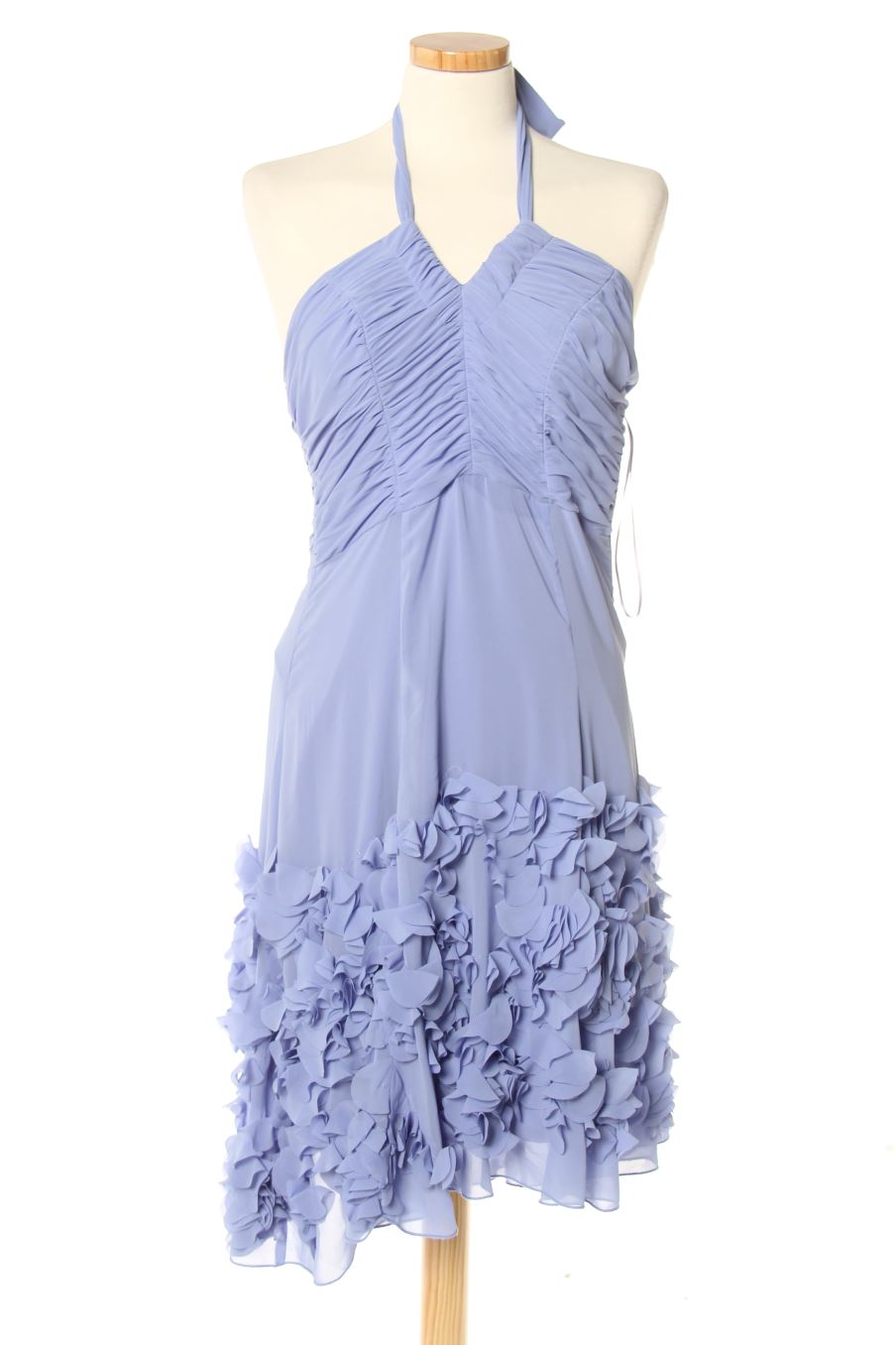 Vestido elegante de Javier simorra de la talla 36, de color morado