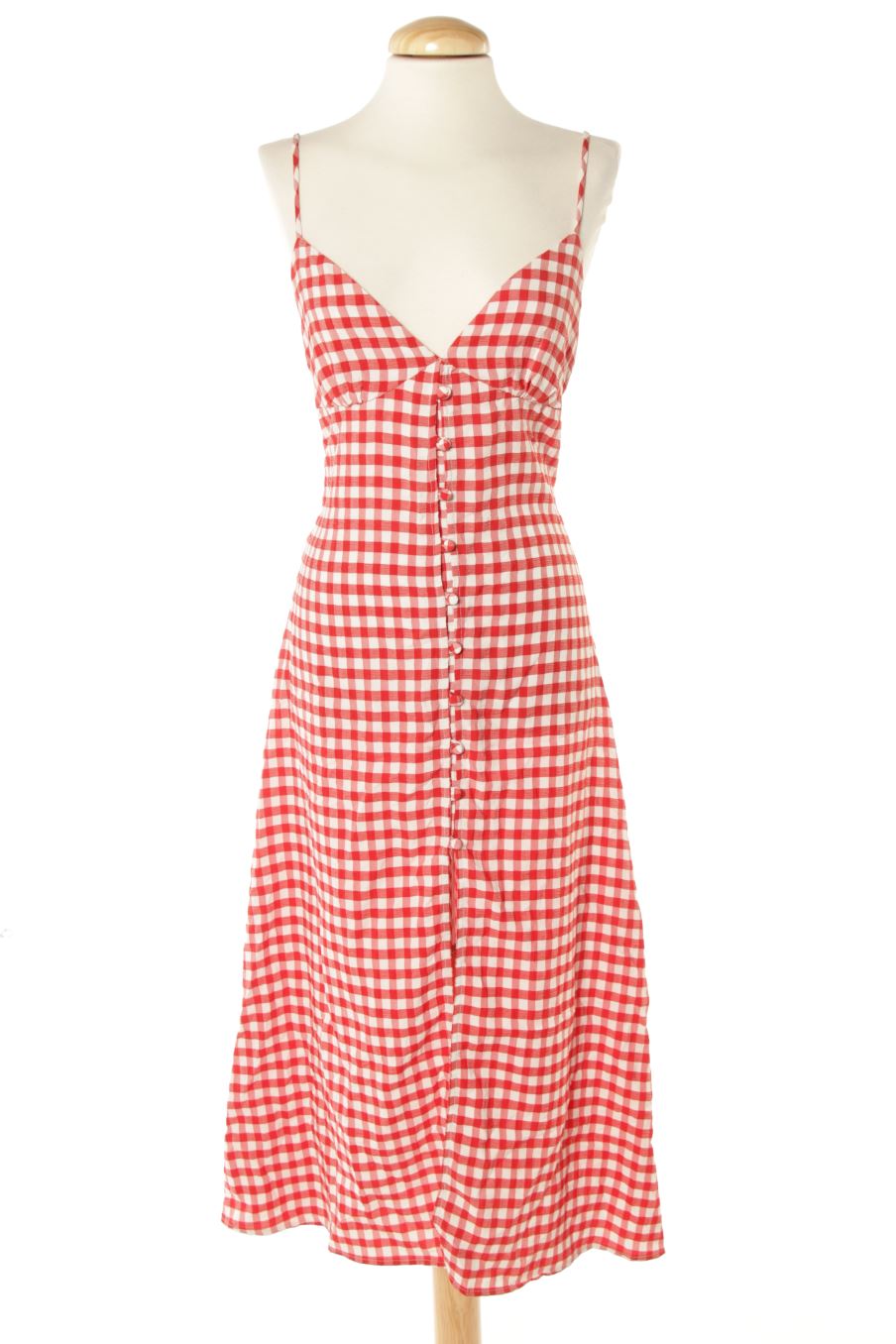 Vestido casual de Zara de la talla S, de color cuadros