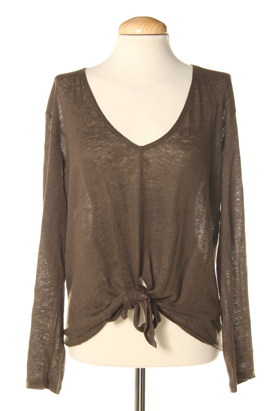 Camiseta manga larga de H&M de la talla M, de color verde