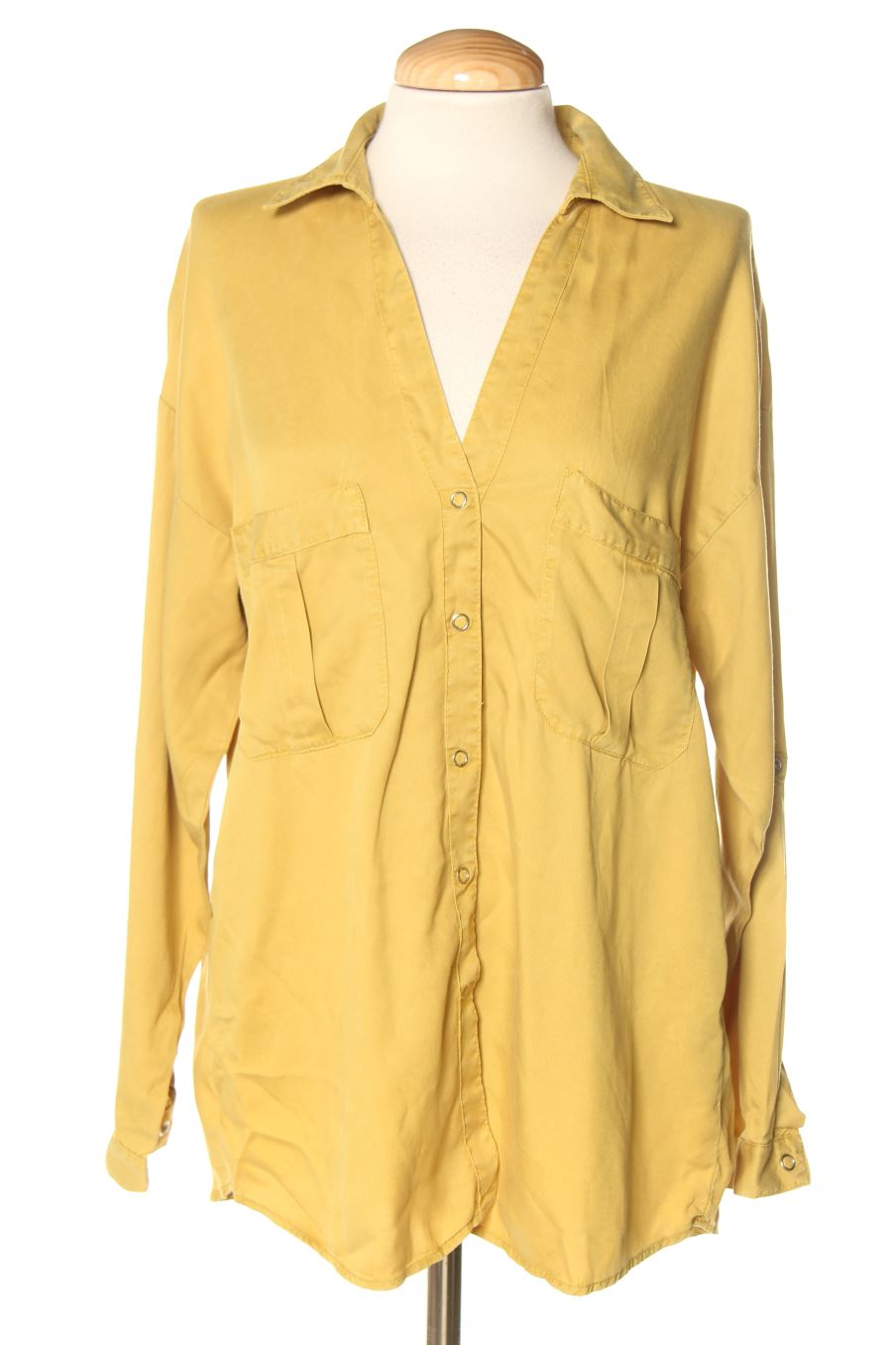 Chemise jaune zara hotsell