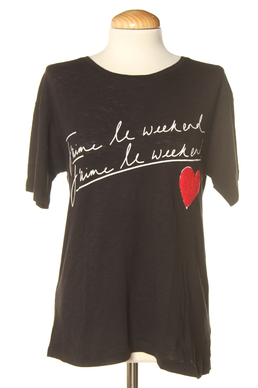 T-shirt Fórmula Joven de la taille S, de couleur noir